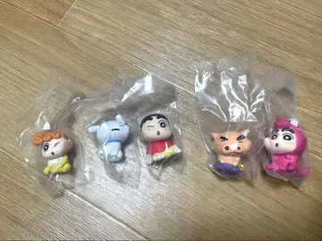 짱구는 못말려(크레용 신짱) 홋페뮤뉴! 가챠가챠 5체 세트