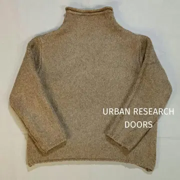 [ URBANRESEARCHDOOR ] 터틀넥 니트 울 혼방