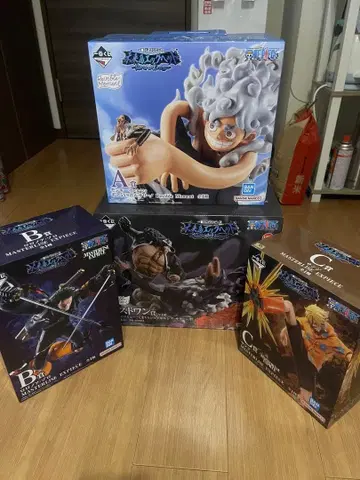 원피스 피규어 A상 B상 C상 D상 라스트 원 세트