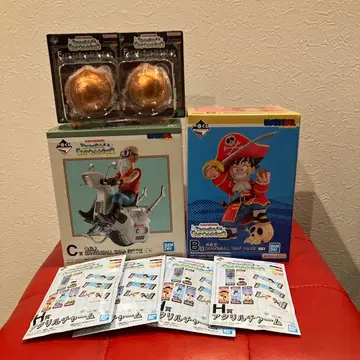 드래곤볼 제일복권 손오공 B상 & 무천도사 C상