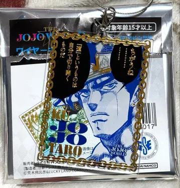 죠죠 월드 와이어 키링 죠타로