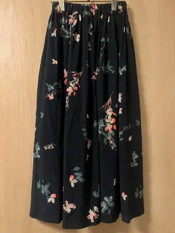 sacra 사쿠라 플라워 프린트 스커트 꽃무늬