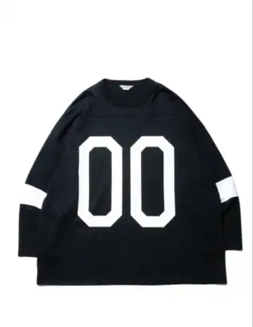 쿠티 블랙 00 넘버 긴팔 티셔츠