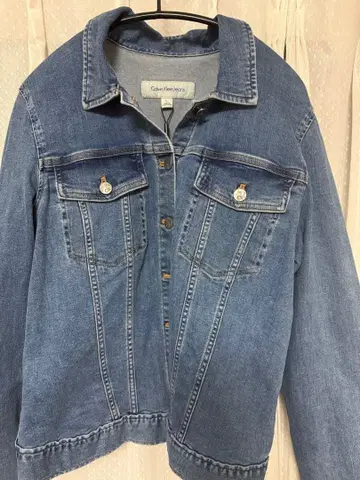 캘빈 클라인 진스 데님 자켓