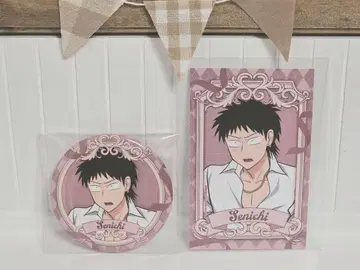 에브리데이 호스트 센이치 캔뱃지 & 폴라로이드풍 포토카드 UGC