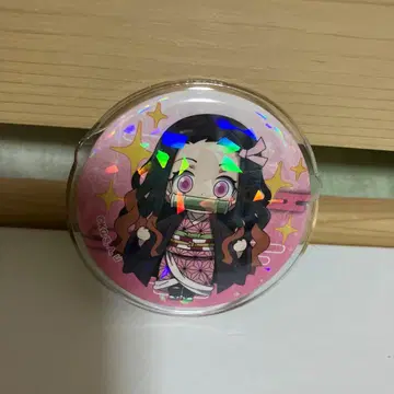 홀로그램 네즈코 핀 배지 (레어)