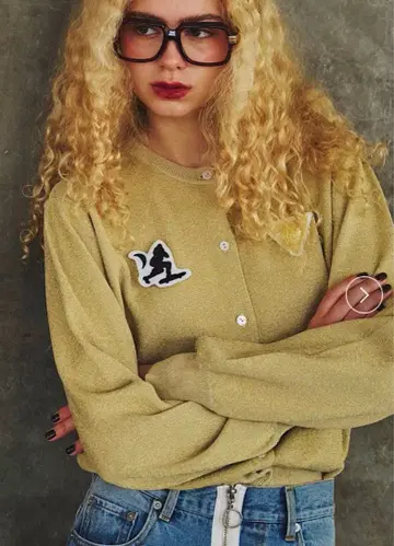 null. x norahi Skater 니트 가디건 새상품!