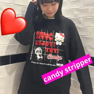 KITTYmeets PEPE PUFFY BALOON L/S 티셔츠