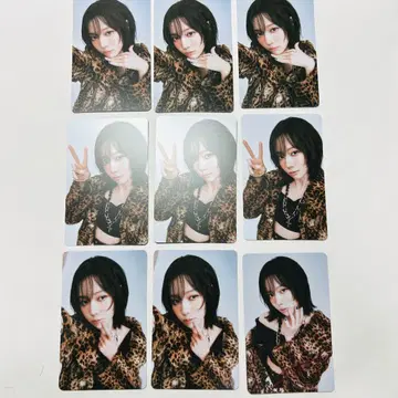 aespa 윈터 레어컷 2025 사인 랜덤 트레이딩 카드 9개