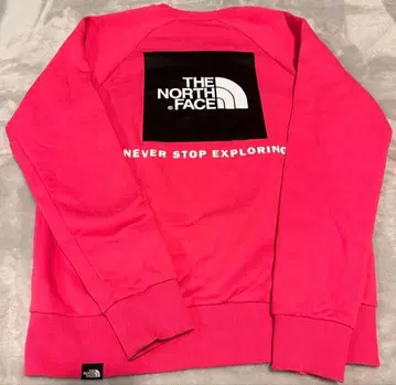 THE NORTH FACE 핑크 맨투맨