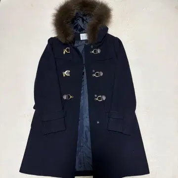 BELLE BELLA 더플 코트 네이비