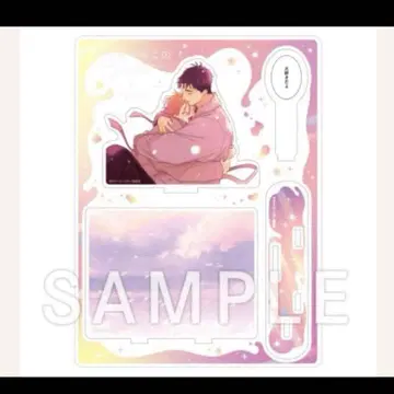 흩어지는 아크릴 스탠드 디오라마