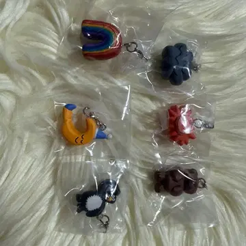 다이스케 콘도 메지루시 액세서리 가챠 세미 컴프 6종 세트