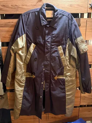 밀리터리 자켓 네이비 카키