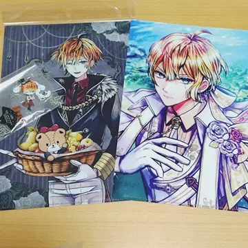 악마 집사와 검은 고양이 클리어 파일 세트 테디 브라운