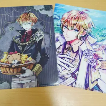 악마 집사와 검은 고양이 클리어 파일 세트 테디 브라운