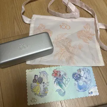 JINS 안경 케이스 100주년 기념일 디즈니 프린세스