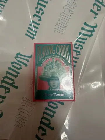미개봉 Mrs. GREEN APPLE Wonder Museum 카드놀이