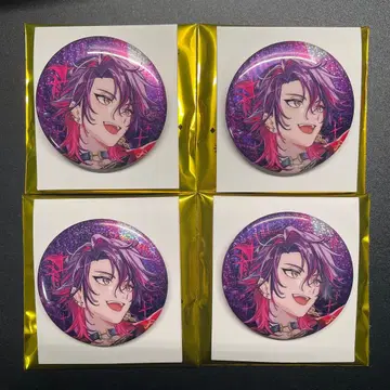 IMPACT 와타라이 히바리 1 랜덤 키라키라 캔뱃지 태양조