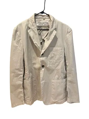 DENIME 베이지 테일러드 자켓 L