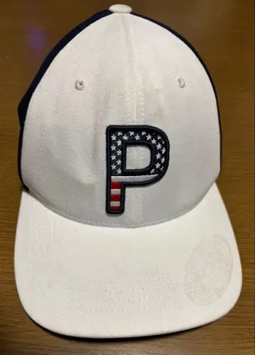 PUMA 미국 국기 디자인 야구 모자 씰이 벗겨졌습니다
