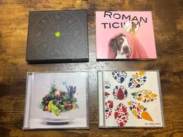 Mrs. GREEN APPLE CD 4장 세트 초회 한정판 포함