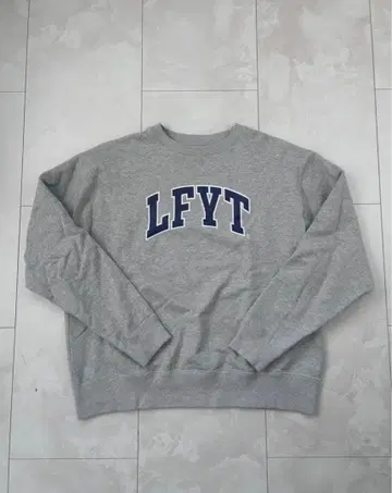 LAFAYETTE LFYT 라파예트 크루넥 맨투맨 그레이