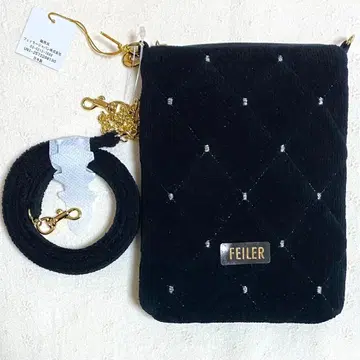 페이 체인 미니백 유니 블랙