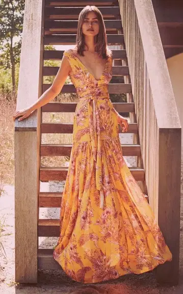 ALEXIE 알렉시스 수입 드레스 원피스 오픈백 남국 해외 리조트