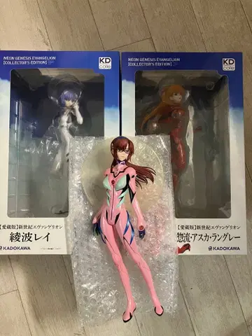 애장판 에바 아스카 레이 마리 피규어 세트