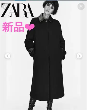 ZARA ZW COLLECTION MANTECO 울 혼방 코트