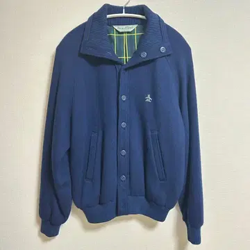 먼싱웨어 GrandSlam 네이비 니트 자켓 골프