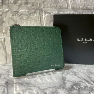 [ 미사용급 / 박스 포함 ] Paul Smith 컴팩트 월렛 L자 지갑
