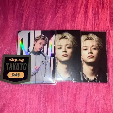 MAZZEL 마제베야 트레이딩 카드 타쿠토