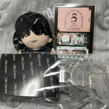 MILESixTONES 봉제 인형 스티커 응원봉