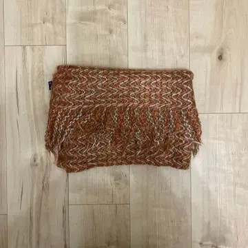 탑카피 다색직 스톨 모헤어