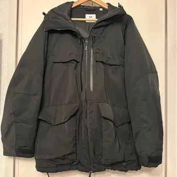 UNIQLO x White Mountaineering 다운 블랙 L