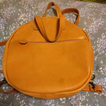 피크피크 오렌지 원형 백