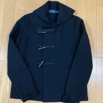 폴로 랄프 로렌 울 더플 코트 150 S 블랙 고품질