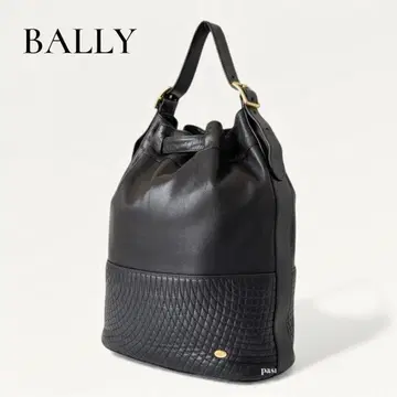 BALLY 발리 퀼팅 가죽 2way 백팩 토트 숄더 블랙