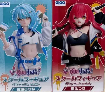 Vspo! 스케일 피규어 네코타 츠나 시라나미 라무네 2종 세트