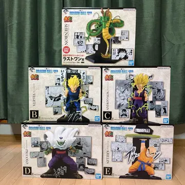 드래곤볼 제일복권 40주년 B.C.D.E, 라스트 원 5체 세트