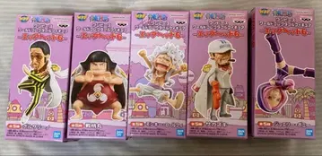 원피스 월드 콜렉터블 피규어 - 에그 헤드 6 - 컴프 세트