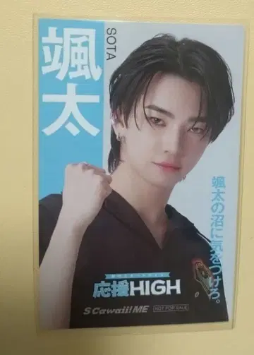 응원 HIGH 오우하이 인포 스퀘어 혜택 트레이딩 카드 SOTA 소우타