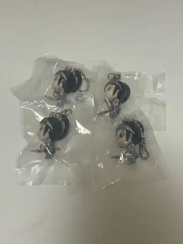 킹덤 집게 연결 마스코트 오기 4개 세트