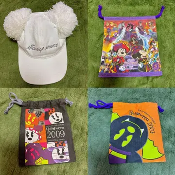 도쿄 디즈니 리조트 미키 폼폼 캡 복조리 묶음 판매