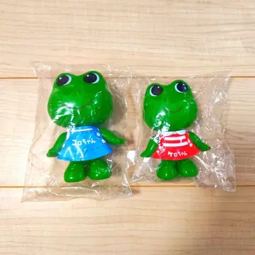 케로짱 코로짱 소프트 비닐 인형 세트