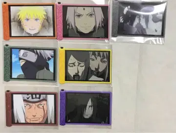 NARUTO 장면 복제 트레이딩 마그넷 시트