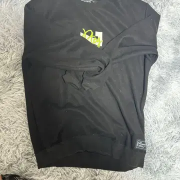 RTEC 블랙 트레이닝복 L 사이즈 PARIS 프린트