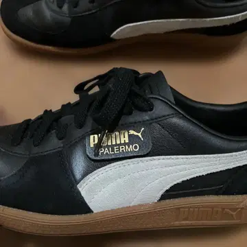푸마 팔레르모 블랙 스니커즈